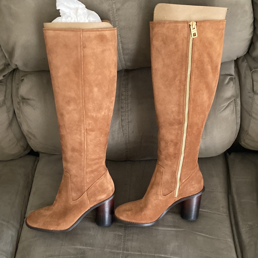 NEW Coach Womens Ombre Suede Riding Over-The-Knee Boots. Size 6. Knee High Boots